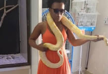 Zodwa Wabantu cuts a monkey out of a snake’s belly (VIDEO)