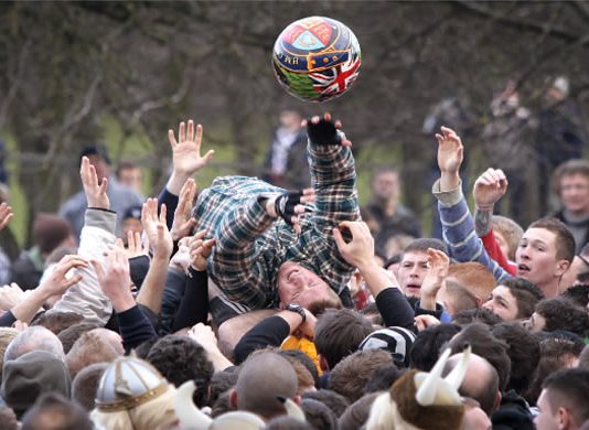 What is mob football?