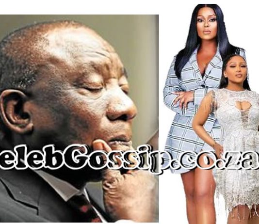 Inno Morolong and Tebogo Thobejane undress each other in fight over 5ǝx with President Ramaphosa