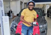 Fired prison guard who helped Thabo Bester escape shows off brand-new car