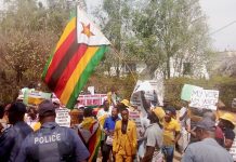 Zimbabweans in South Africa Protest, Demand Nullification of Elections in Zimbabwe