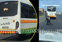 Video of 'bus surfing' man getting a free ride while clinging under Golden Arrow Bus breaks the internet (WATCH VIDEO)