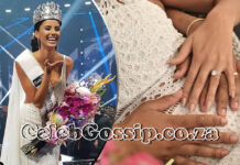 I'm pregnant: Former Miss SA Tamaryn Green-Nxumalo parades tlof tlof results (WATCH VIDEO)