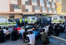 Police arrest over 150 illegal foreigners in early morning Durban CBD raid