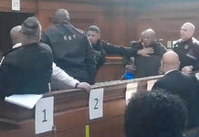 Fists fly during Modack murder trial: Gang Leader bashes henchman as judge watches in horror (WATCH VIDEO)