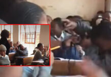 Mpumalanga teacher suspended as video of her violently cutting learners hair in class goes viral (WATCH)
