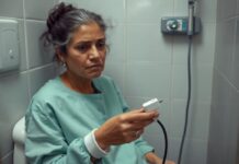 Woman found hanging in hospital bathroom… She used a cellphone charger cable to join her ancestors