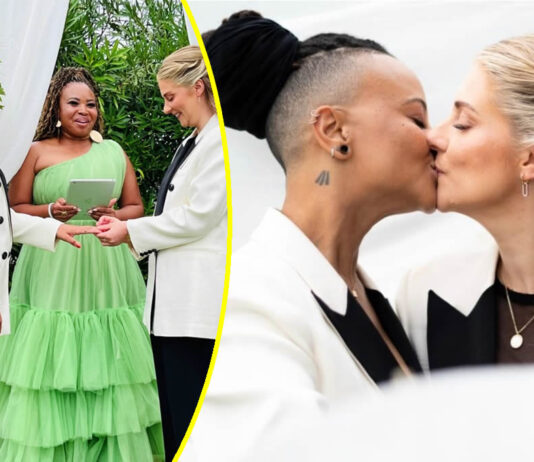 Highly respected LGBTQ+ community member and former child star Sade Giliberti weds her bae Coco Chan