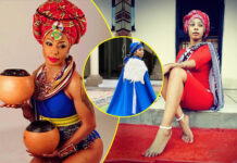 Controversial singer Gogo Kelly Khumalo is now a certified sangoma…. her haters be warned! (WATCH VIDEO)