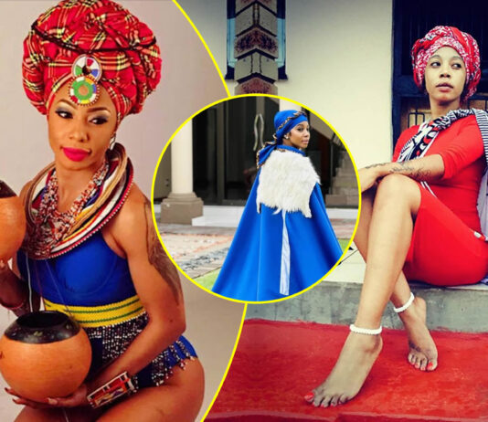 Controversial singer Gogo Kelly Khumalo is now a certified sangoma…. her haters be warned! (WATCH VIDEO)