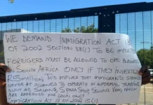 Operation Dudula members declare war on police and government, ban every foreigner from registering a Spaza Shop, Salon, etc in South Africa