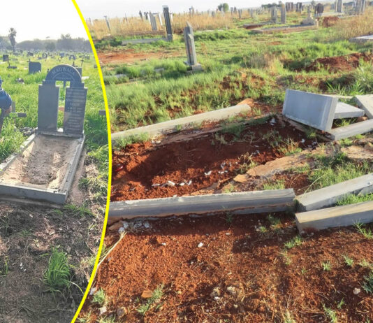 Grave Robbers busted: Tombstone manufacturer caught red-handed stealing granite stones at Ekurhuleni Cemetery
