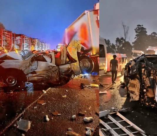 Deadly accident as truck driver dies after colliding with 6 trucks and 5 cars at toll plaza along N3, 16 people battling for life (PICS)
