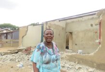 Family to spend Christmas in the street after house was demolished while they were still inside (SEE PHOTOS)