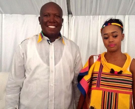 Julius Malema is divorcing for the SECOND time?… Deletes wife's photos on his social media account, to keep matrimonial house