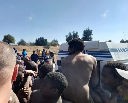 Naked Zama Zamas resurface at Stilfontein mine while wearing underwear only… minor says survived on toothpaste and salt only