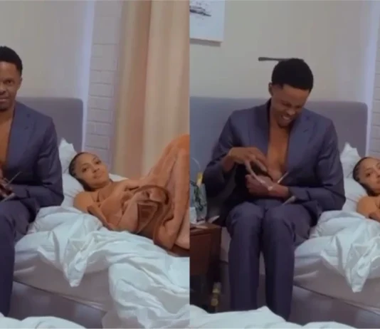 Another Robert Mugabe Junior sextape leaks, video of him enjoying tlof tlof with 2 girls goes viral