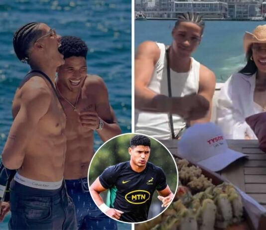 Socialite Sarah Langa (32) gets backlash after rumours of dating 22-year-old Springbok rugby player