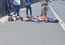 Celebration as smash-and-grab gang finally gets arrested