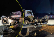 Truck and bakkie accident kills 10 people (SEE PICS)