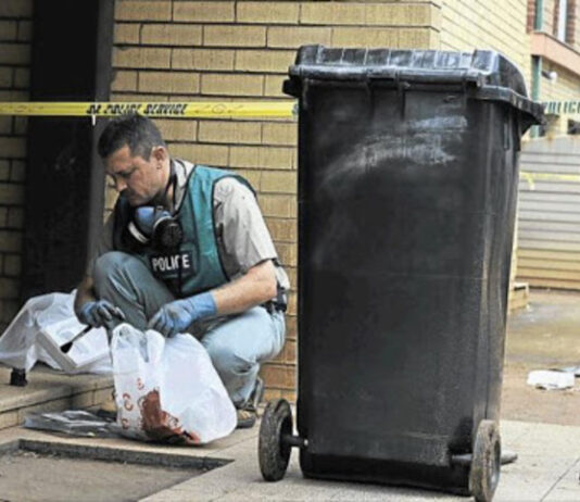 Friends drug and strangle Thapelo, then stab him multiple times until he dies…. Dead body 'refuses' to get into dustbin!