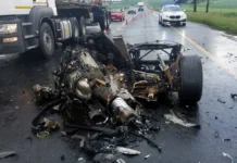 Deadly head-on collision on the N4 Toll Road kills 7 people on the spot including a 2-year-old baby (SEE PICS)