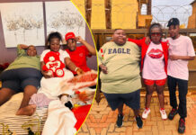 Tlof tlof duty roster: TikTok star and former stripper Black Cat Girl in polyamorous relationship with 2 men (Tsekeleke and Itumeleng)