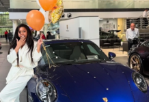 Minnie Dlamini moves on with a new bae 14 years older than her… His baby mama says Minnie stole her man