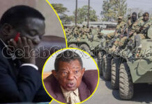 21 military tanks roam around Harare in November 2017 coup-style as Zanu PF factional fight reaches boiling point