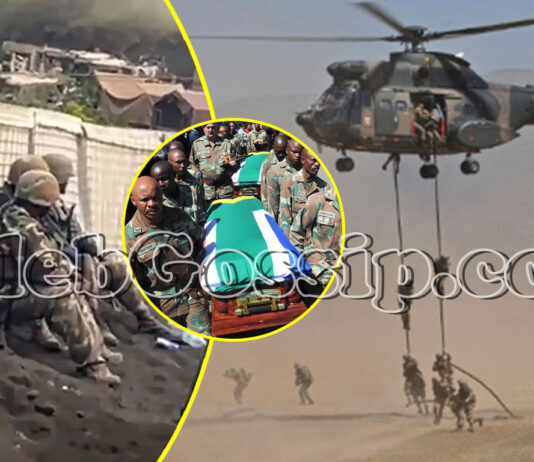 SANDF soldiers fighting well-equipped M23 rebels in DRC are surviving on 1 meal per day, have old, unserviced helicopters & communication cut-off
