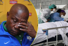 Infection renders former Bafana Bafana coach Shakes Mashaba's 4-5 useless, gets hospitalised after situation deteriorated