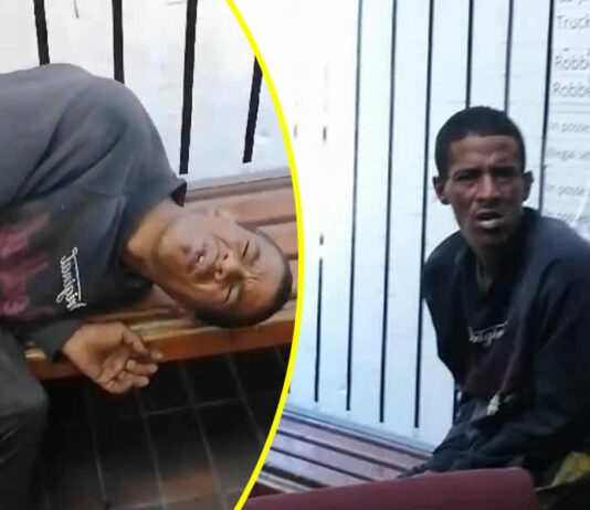 Daring Bellville thief arrested while selling a police laptop, used a spade to break into a police station to steal, video goes viral