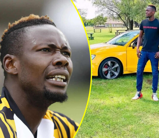 The law is an arse: Former Kaizer Chiefs and Bafana Bafana defender Mulomowandau Mathoho loses R380,000 VW polo over R49k debt