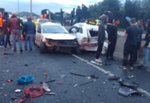 Multi-Vehicle Pile-Up accident: 28 vehicles crash on the N12 Westbound at Edenvale Road, highway closed (WATCH VIDEO)