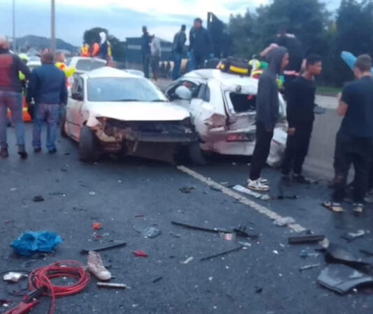 Multi-Vehicle Pile-Up accident: 28 vehicles crash on the N12 Westbound at Edenvale Road, highway closed (WATCH VIDEO)