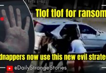 Videos of tlof tlof with a praying Muslim woman: Kidnappers in South Africa now use this new evil strategy to get extortion payment fast.