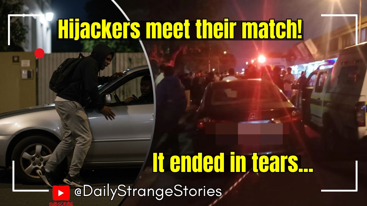 Hijackers meet their match, it ended in tears for them