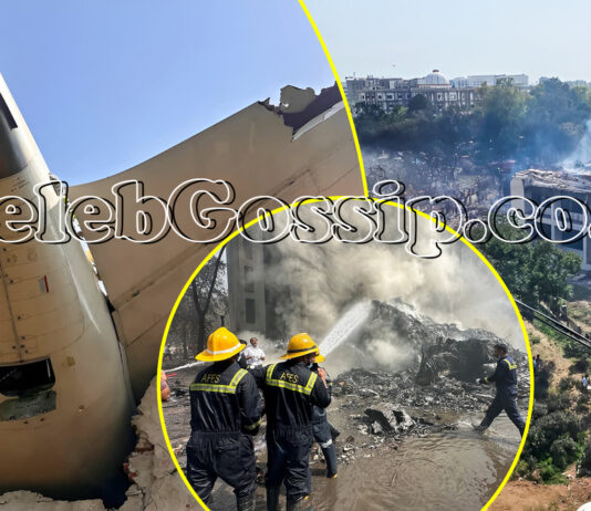 Boeing 787 Dreamliner plane carrying 242 passengers crashes soon after take-off and burns everyone to death