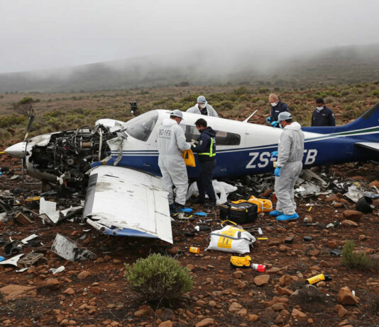 Missing airplane found crashed near Mooi River in KZN: Female student pilot Nqobile Biyela and all passengers dead
