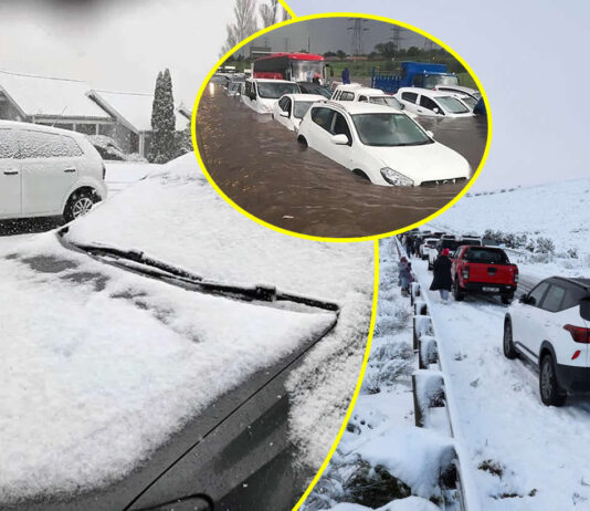 7 people dead as massive snow, heavy rain and deadly weather wrecks havoc across South Africa, N2 highway closed (VIDEOS)