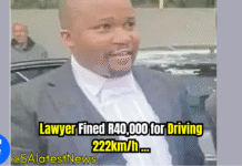 Lawyer Fined R40,000 for Driving 222km/h, Flees Traffic Officers