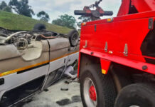 18 School Children Injured as Taxi Overturns on N3 Near Durban