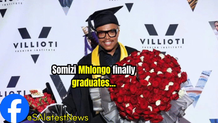 Somizi graduates