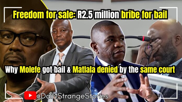 Thumbnail - Bribe - Molefe gets bail, Matlala denied