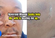 Reality Star Reverend Mlombi Thoroughly Beaten up by Wife, Family Appeals for Help