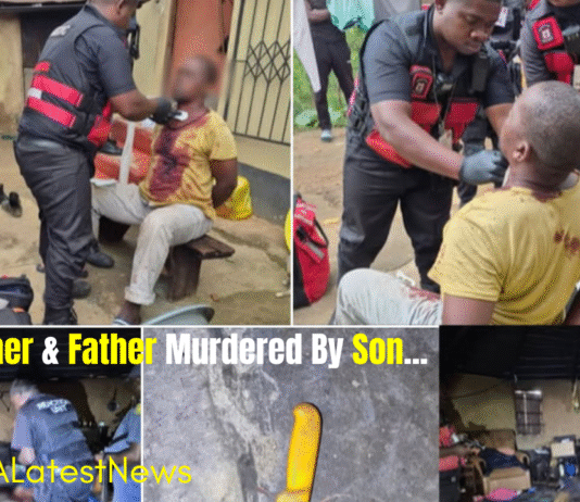 Man Stabs Elderly Parents, Guards Door with Knife to Prevent Rescue