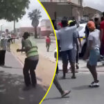 Gang members and police gunfire exchange: All hell breaks loose in Manenberg as residents bay for Police officers' blood (WATCH VIDEOS)