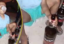 Mitchells Plain man (33) arrested for forcing 4-year-old boy to drink beer… video goes viral (WATCH)
