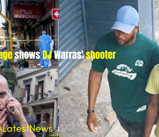 CCTV footage shows DJ Warras' shooter (WATCH VIDEO)