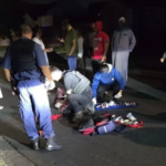 E-hailing driver shot in the face